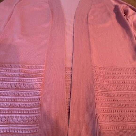 Womens Cardigan Sweater, Size S, Pink, Excellent Condition, Lefty & Me - Picture 5 of 9